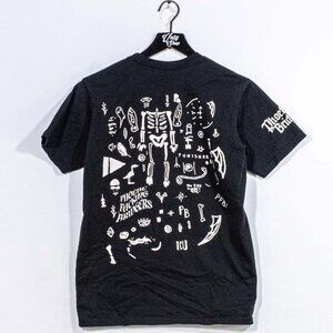 Phoebe Bridgers Punisher Shirt Small Skeleton Ribcage Graphic Indie Goth Y2K